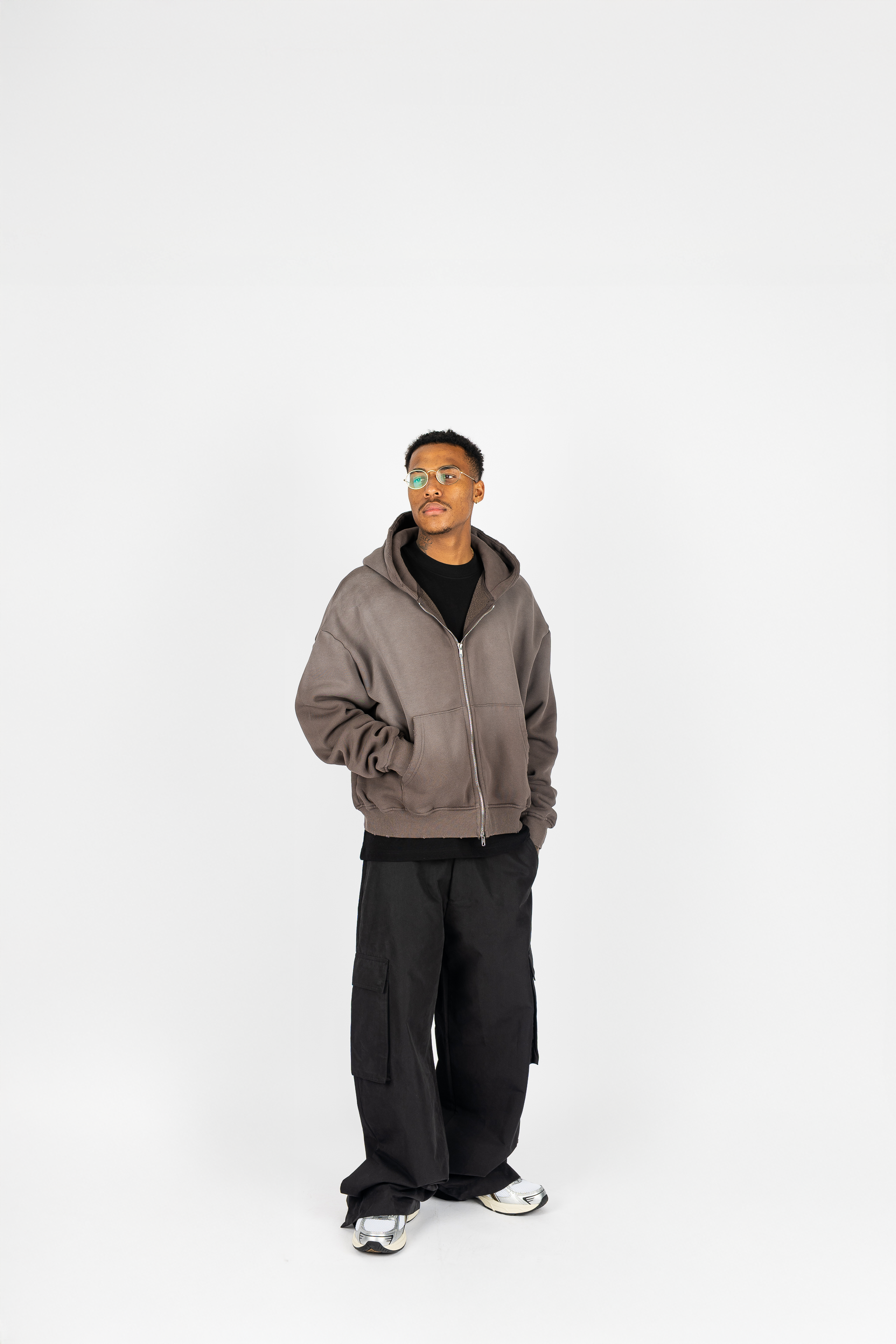 Weathered Zip Up